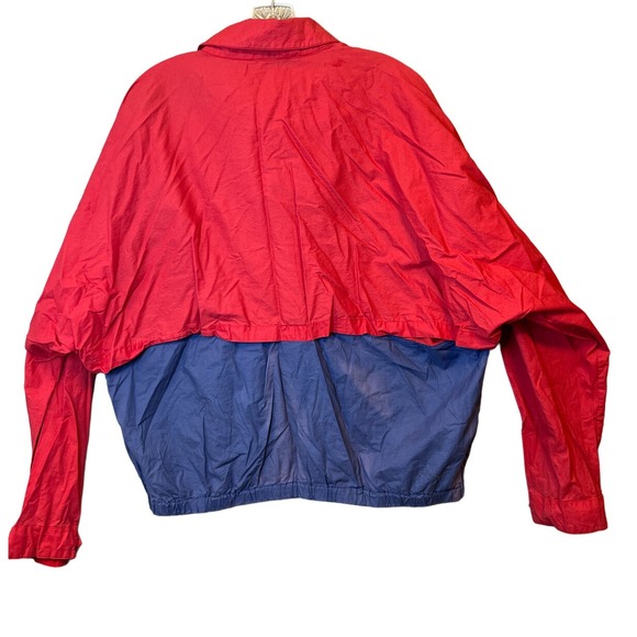 Polo Ralph Lauren Men's XL Vintage Windbreaker Jacket Blue & Red - Picture 4 of 8